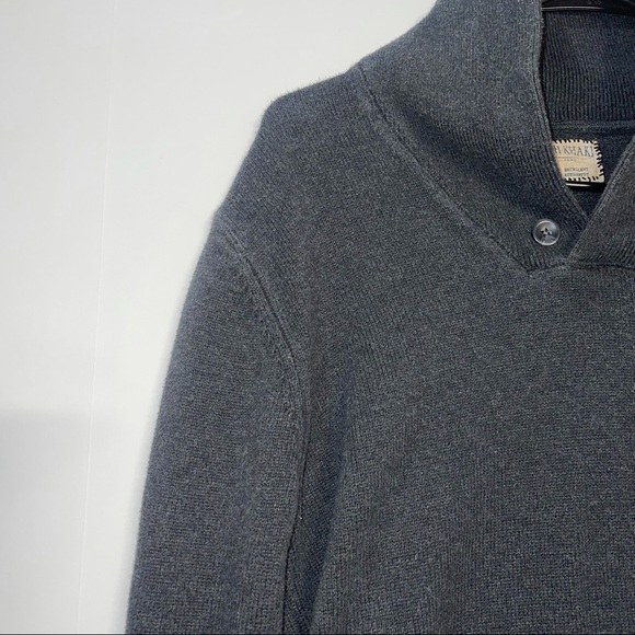 British Khaki Mens Grey Sweater Pullover {SIZE MEDIUM} - Picture 13 of 16